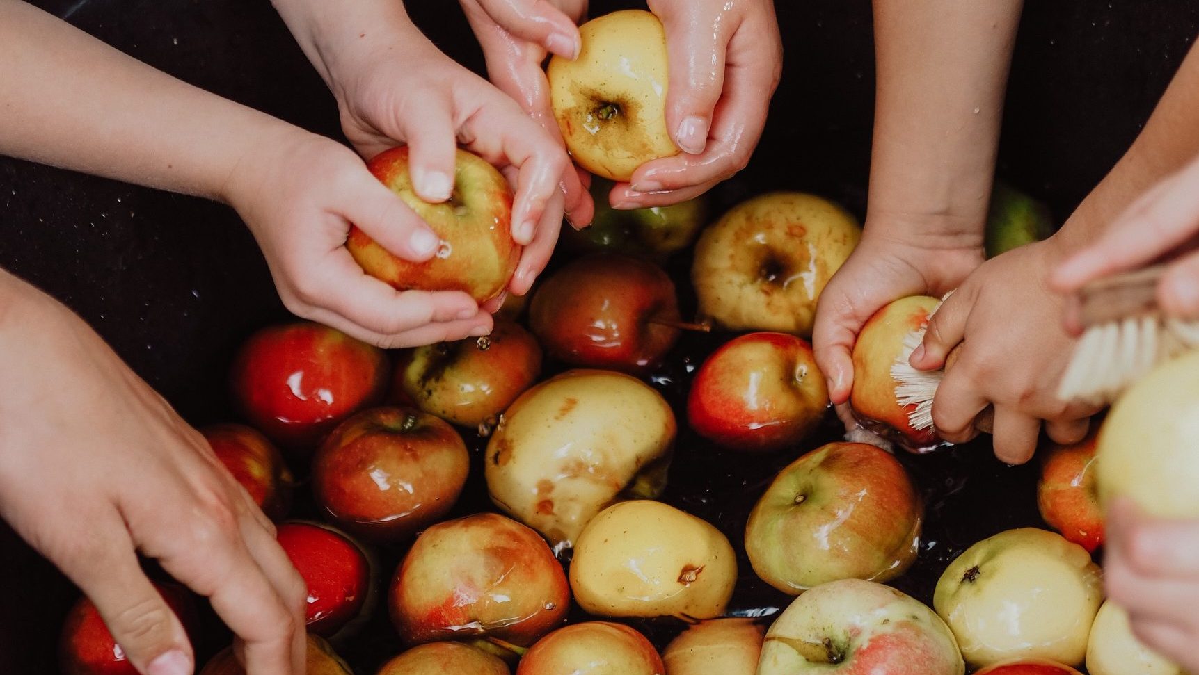 Herstellung von Apfelsaft